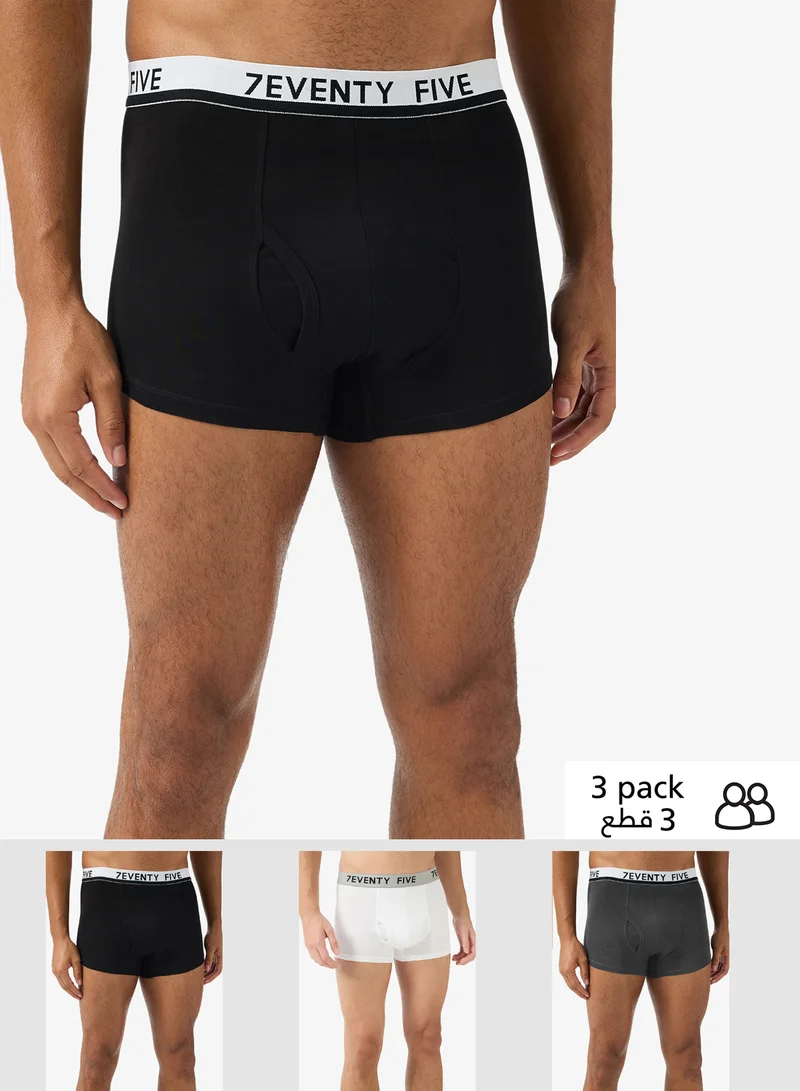 Seventy Five Basics Pack of 3 Boxer Briefs